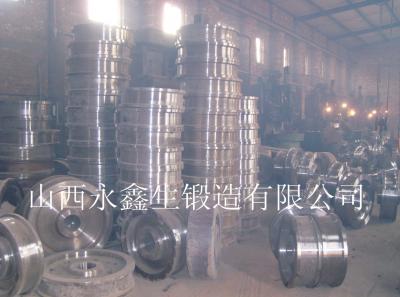 驅(qū)動車輪鍛件 山西永鑫生鍛造 起重機行車、天車輪、臺車 驅(qū)動車輪