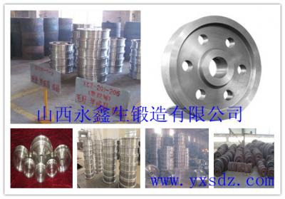 供應(yīng)吊車輪 山西永鑫生鍛造 起重機(jī)行走機(jī)械吊車輪鍛件