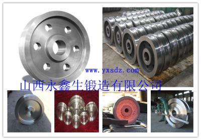 廠家供應(yīng) 車輪組 山西永鑫生鍛造 起重機(jī)車輪組鍛鋼件